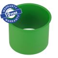 MERIDA STELLA GREEN LINE round countertop ring for a waste bin, green